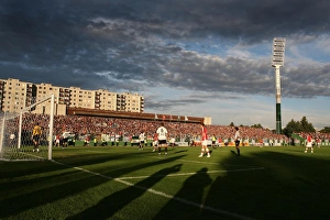 Szombathely v Arsenal 2008-09 Collection: Szombathely stadium