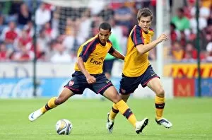 Huddersfield v Arsenal 2008-09 Collection: Theo Walcott and Aaron Ramsey (Arsenal)