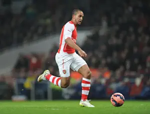 Theo Walcott in Action for Arsenal against Hull City - FA Cup 2014-15