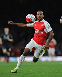 Theo Walcott in Action: Arsenal vs. Liverpool, Premier League 2015/16