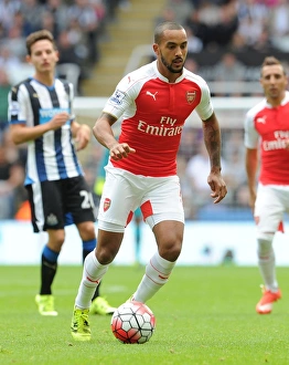 Theo Walcott in Action: Arsenal vs. Newcastle United, Premier League 2015-16