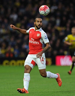 Watford V Arsenal 2015/16 Prints: Theo Walcott in Action: Arsenal vs. Watford, Premier League 2015/16