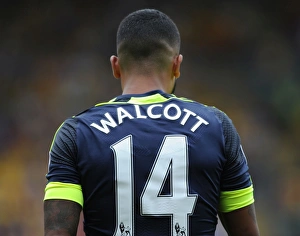 Watford V Arsenal 2016-17 Prints: Theo Walcott in Action: Arsenal vs. Watford, Premier League 2016-17