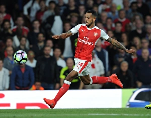 Arsenal V Chelsea 2016-17 Prints: Theo Walcott in Action: Arsenal vs. Chelsea, Premier League 2016-17