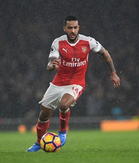 Theo Walcott in Action: Arsenal vs. Watford, Premier League 2016-17