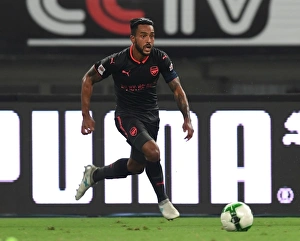 Bayern Munich V Arsenal 2017-18 Prints: Theo Walcott in Action: Arsenal vs. Bayern Munich, 2017 Pre-Season Friendly in Shanghai