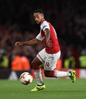 Arsenal V FC Köln 2017-18 Prints: Theo Walcott in Action: Arsenal vs. 1. FC Koeln, Europa League 2017-18