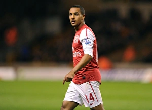 Wolverhampton Wanderers V Arsenal 2011-12 Prints: Theo Walcott in Action: Arsenal vs. Wolverhampton Wanderers, Premier League 2011-12