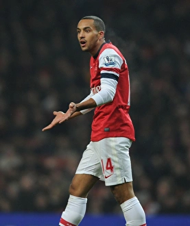 Theo Walcott in Action: Arsenal vs. West Ham United, Premier League 2012-13