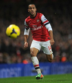 Theo Walcott in Action: Arsenal vs. Chelsea, Premier League 2013-14