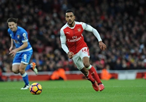Arsenal V AFC Bournemouth 2016/17 Prints: Theo Walcott in Action: Arsenal vs AFC Bournemouth, Premier League 2016/17