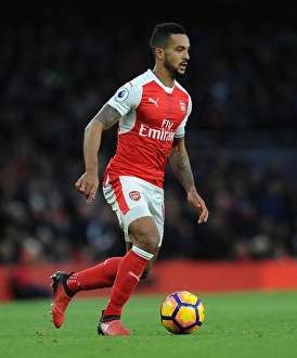 Arsenal V AFC Bournemouth 2016/17 Prints: Theo Walcott in Action: Arsenal vs AFC Bournemouth, Premier League 2016/17