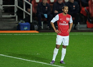 Theo Walcott in Action: Arsenal vs Aston Villa, FA Cup 2011-12
