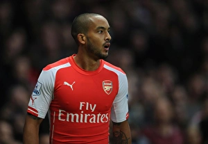 Theo Walcott in Action: Arsenal vs Burnley, Premier League 2014/15