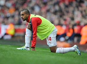 Arsenal V Crystal Palace 2015-16 Prints: Theo Walcott in Action: Arsenal vs Crystal Palace, Premier League 2015-16