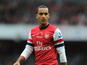 Theo Walcott in Action: Arsenal vs Fulham, Premier League 2012-13
