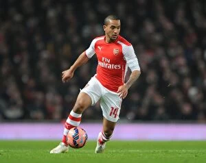 Images Dated 4th January 2015: Theo Walcott in Action: Arsenal vs Hull City - FA Cup 2014-15