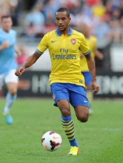 Arsenal V Manchester City Pre Season 2013-14 Prints: Theo Walcott in Action: Arsenal vs Manchester City, 2013 Pre-Season