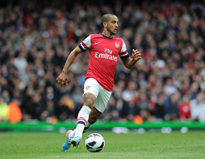 Theo Walcott in Action: Arsenal vs Manchester United, Premier League 2012-13