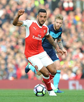 Theo Walcott in Action: Arsenal vs Middlesbrough, Premier League 2016-17