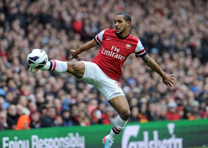 Arsenal V Norwich City 2012-13 Prints: Theo Walcott in Action: Arsenal vs Norwich City, Premier League 2012-13