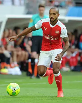 Lens V Arsenal 2016-17 Prints: Theo Walcott in Action: Arsenal vs RC Lens (2016) Pre-Season Friendly