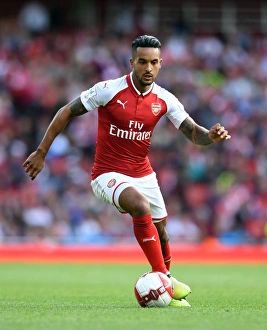 Theo Walcott in Action: Arsenal vs Sevilla, Emirates Cup 2017-18