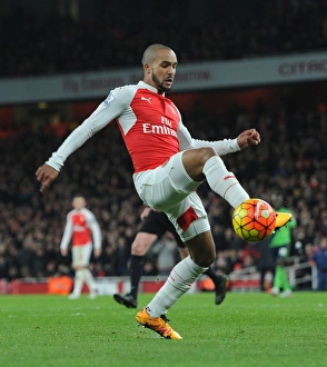 Theo Walcott in Action: Arsenal vs Southampton, Premier League 2015-16