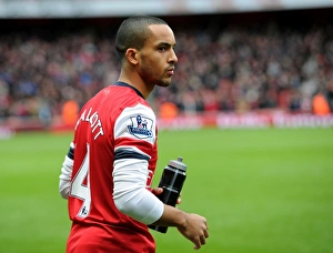 Arsenal V Stoke City 2012-13 Prints: Theo Walcott in Action: Arsenal vs Stoke City, Premier League 2012-13