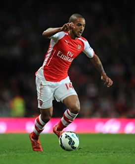 Arsenal V Sunderland 2014-15 Prints: Theo Walcott in Action: Arsenal vs Sunderland, Premier League 2014-15