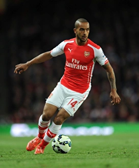 Arsenal V Sunderland 2014-15 Prints: Theo Walcott in Action: Arsenal vs Sunderland, Premier League 2014-15
