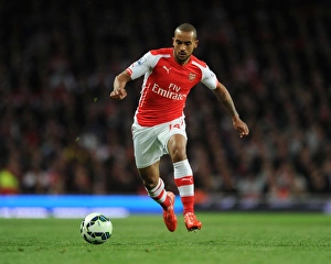 Arsenal V Sunderland 2014-15 Prints: Theo Walcott in Action: Arsenal vs Sunderland, Premier League 2014-15