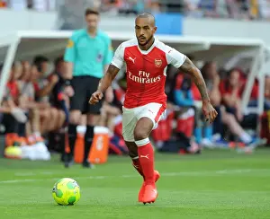 Lens V Arsenal 2016-17 Prints: Theo Walcott in Action: Arsenal's Pre-Season Clash against RC Lens, 2016