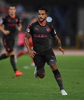 Theo Walcott in Action: Bayern Munich vs. Arsenal, Shanghai 2017