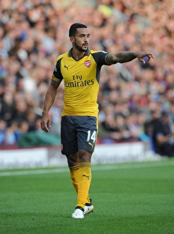 Burnley V Arsenal 2016-17 Prints: Theo Walcott in Action: Burnley vs Arsenal, Premier League 2016-17
