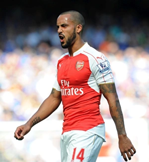 Chelsea V Arsenal 2015-16 Prints: Theo Walcott in Action: Chelsea vs Arsenal, Premier League 2015-16