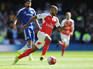 Chelsea V Arsenal 2015-16 Prints: Theo Walcott in Action: Chelsea vs Arsenal, Premier League 2015-16