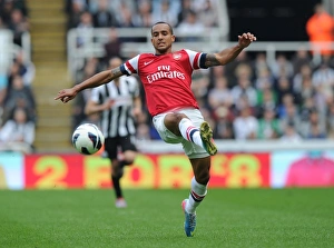 Newcastle United V Arsenal 2012-13 Prints: Theo Walcott in Action: Newcastle United vs. Arsenal, Premier League 2012-13