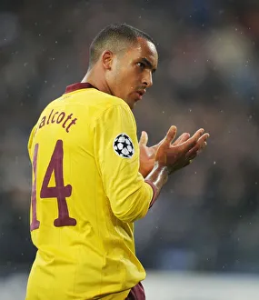 Theo Walcott in Action: Schalke 04 vs. Arsenal FC, UEFA Champions League (2012-13)