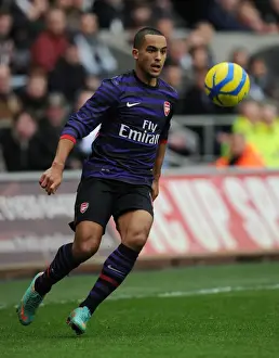 Swansea V Arsenal - FA Cup 3rd Rd 2012-13 Prints: Theo Walcott in Action: Swansea v Arsenal - FA Cup 3rd Round, 2012-13