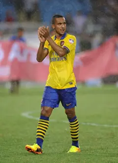 Theo Walcott Applauds Arsenal Fans in Vietnam after 2013 Friendly Match