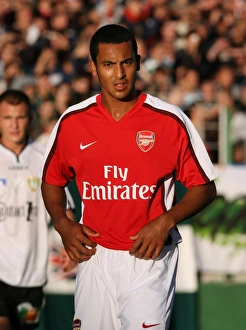 Szombathely v Arsenal 2008-09 Collection: Theo Walcott (Arsenal)