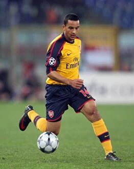 AS Roma v Arsenal 2008-9 Collection: Theo Walcott (Arsenal)
