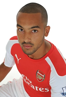 Theo Walcott at Arsenal: 2014/15 Season Photocall