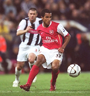 West Bromwich Albion v Arsenal (LC) 2006-07 Collection: Theo Walcott (Arsenal)