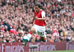 Arsenal v Liverpool 2007-08 Collection: Theo Walcott (Arsenal)