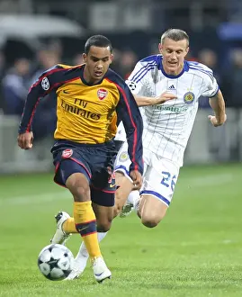 Theo Walcott (Arsenal) Andriy Nesmachniy (Dynamo Kiev)