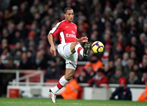 Arsenal v Liverpool 2009-10 Gallery: Theo Walcott (Arsenal). Arsenal 1: 0 Liverpool. Barclays Premier League