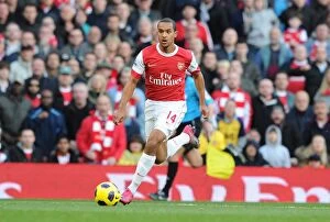 Arsenal v West Ham United 2010-11 Collection: Theo Walcott (Arsenal). Arsenal 1: 0 West Ham United, Barclays Premier League