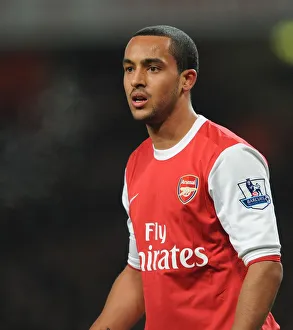 Arsenal v Everton 2010-11 Gallery: Theo Walcott (Arsenal). Arsenal 2: 1 Everton, Barclays Premier League, Emirates Stadium